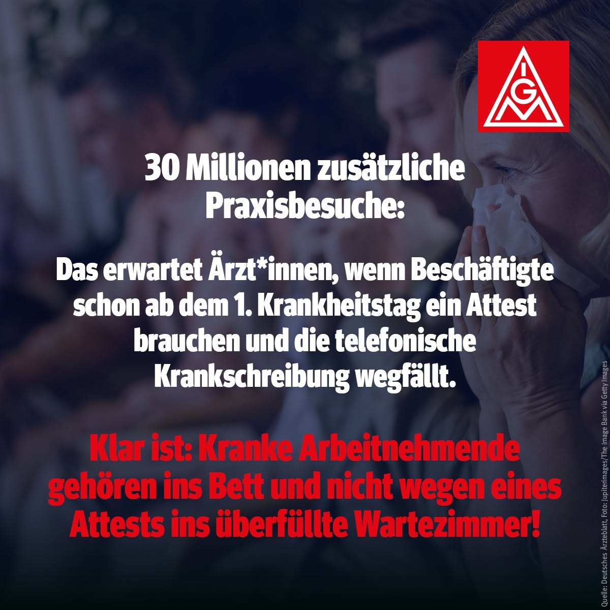 IGM Krankmeldung